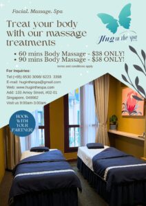 Treat your body with our massage treatments!